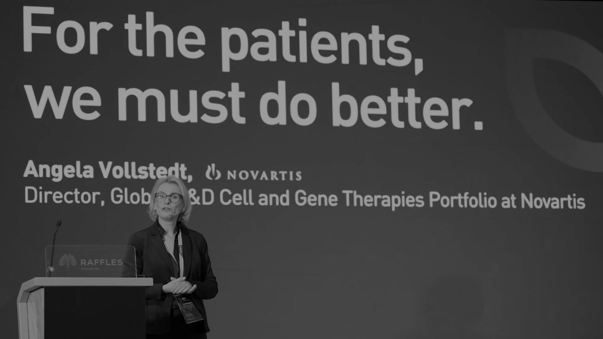 Angela Vollstedt · Novartis · BILS · on stage